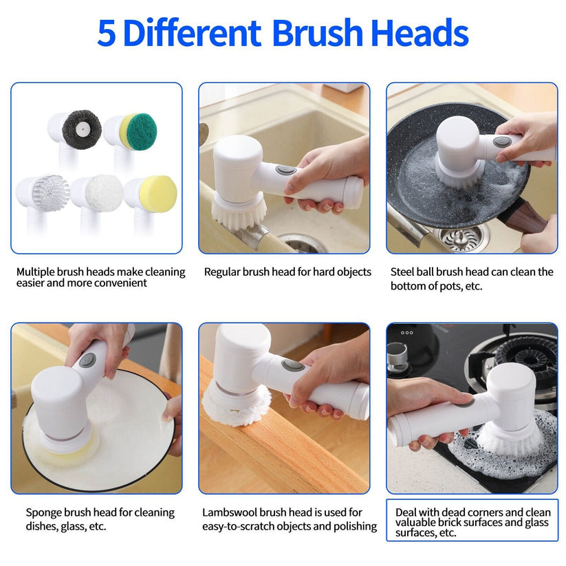 Cleaning Magic Electric Brush (5-in-1)