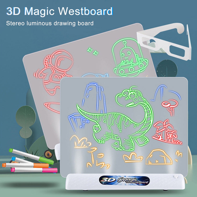 3D Kids Writing Board