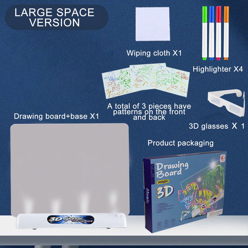 3D Kids Writing Board